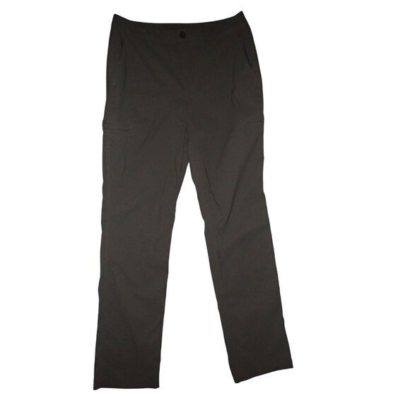 Eddie Bauer Ascent Hiking Trail Pants Women 10 Green Nylon Quick dry gorpcore - Picture 1 of 8